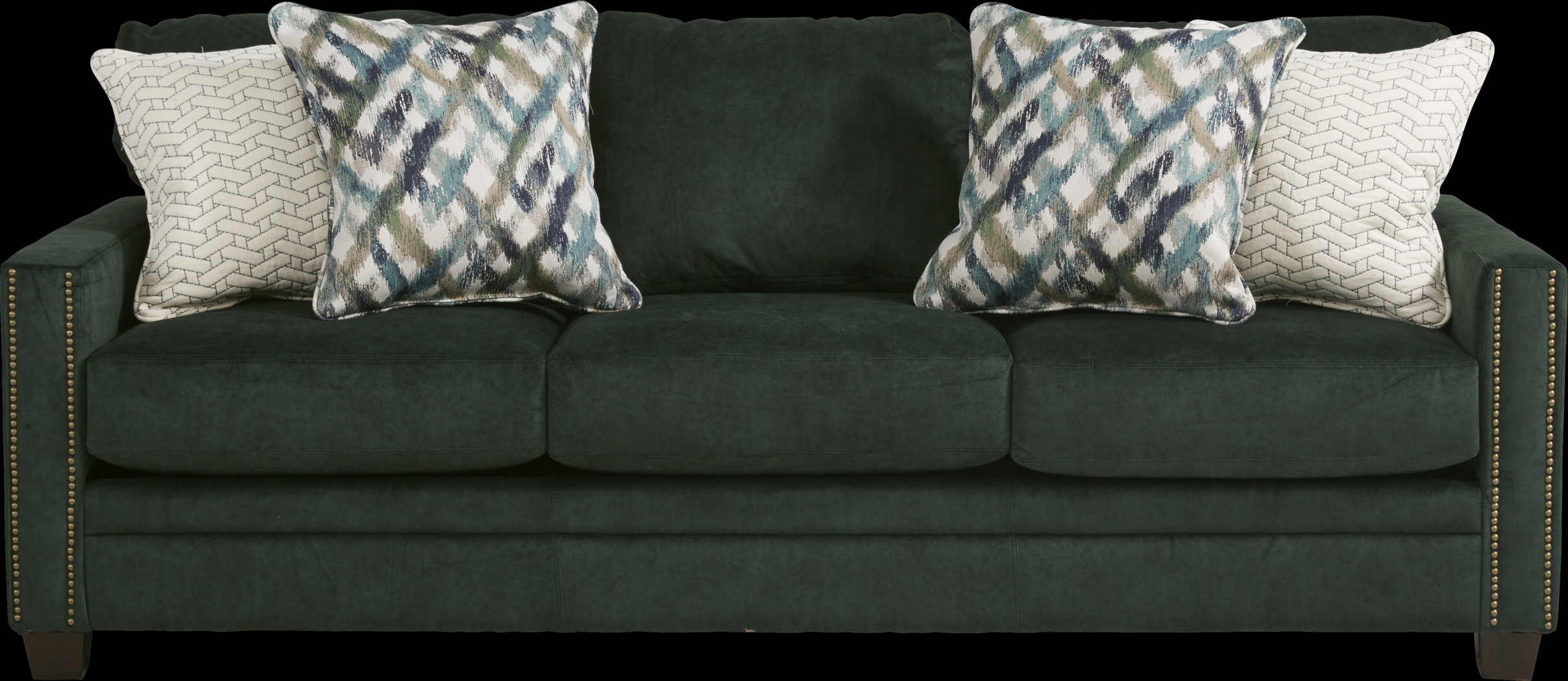 Marilee Green Sofa - Thumbnail - Image 1