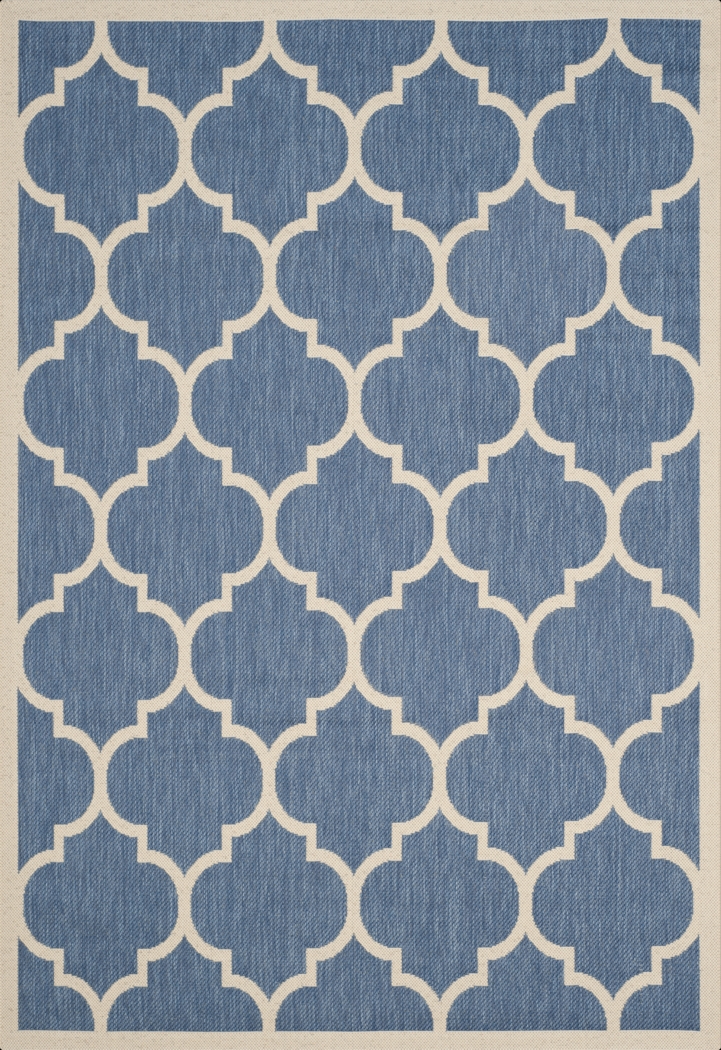 Marilina Chambray 5'3 x 7'7 Indoor/Outdoor Rug - Thumbnail - Image 1