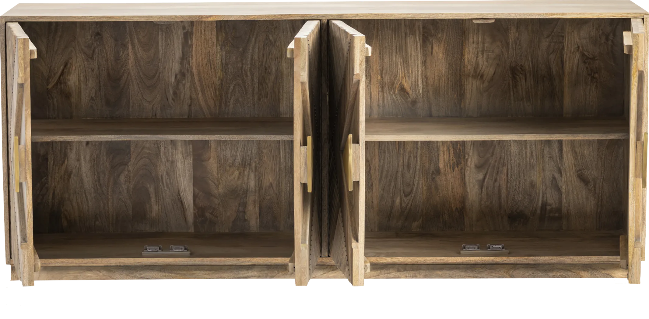 Marimont Brown 4 Door Credenza - Thumbnail - Image 2