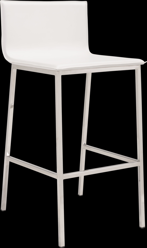 Marina Bay White Barstool - Thumbnail - Image 1