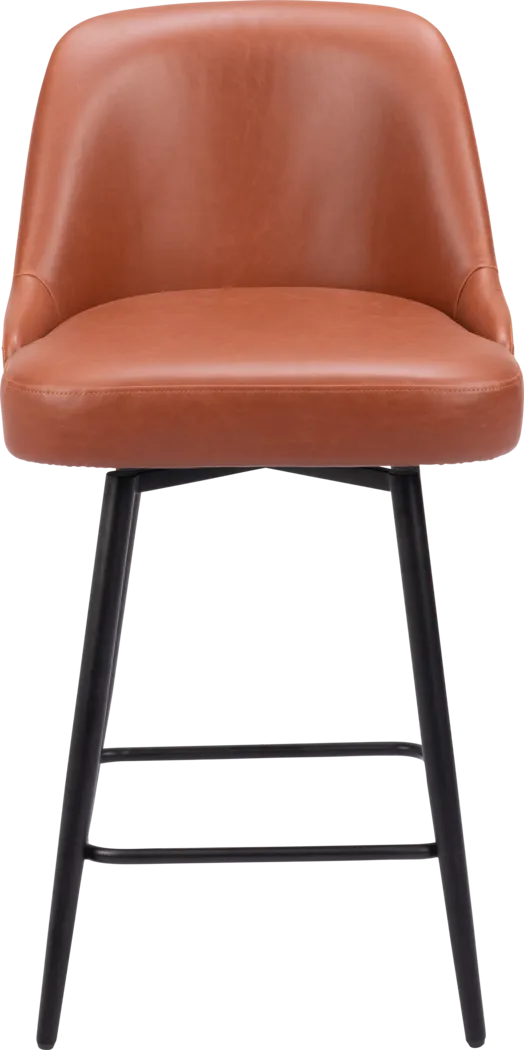 Marina Brown Counter Height Stool - Thumbnail - Image 4