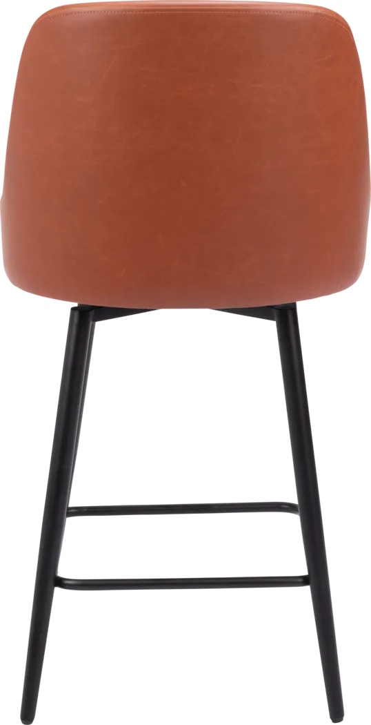 Marina Brown Counter Height Stool - Thumbnail - Image 5