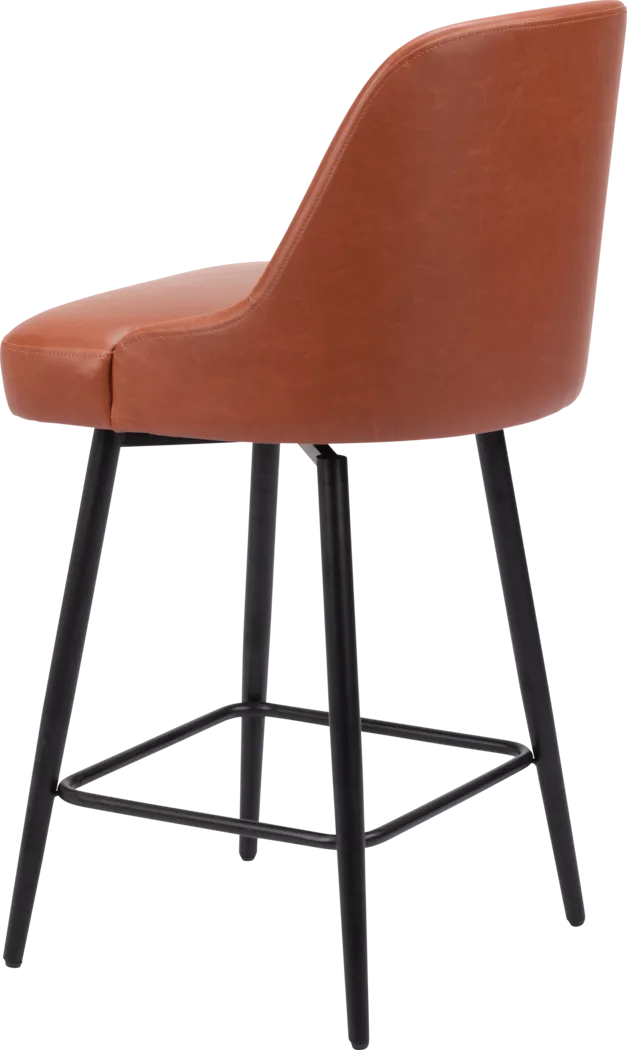 Marina Brown Counter Height Stool - Thumbnail - Image 6