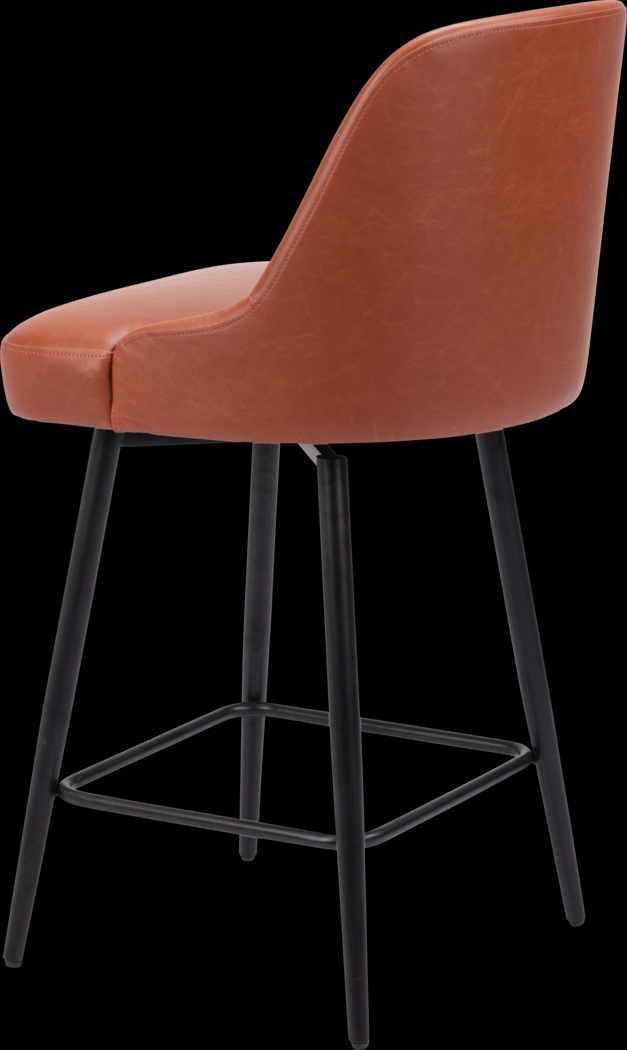 Marina Brown Counter Height Stool - Thumbnail - Image 6