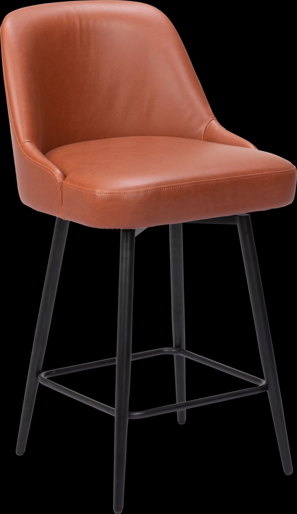 Marina Brown Counter Height Stool - Thumbnail - Image 1