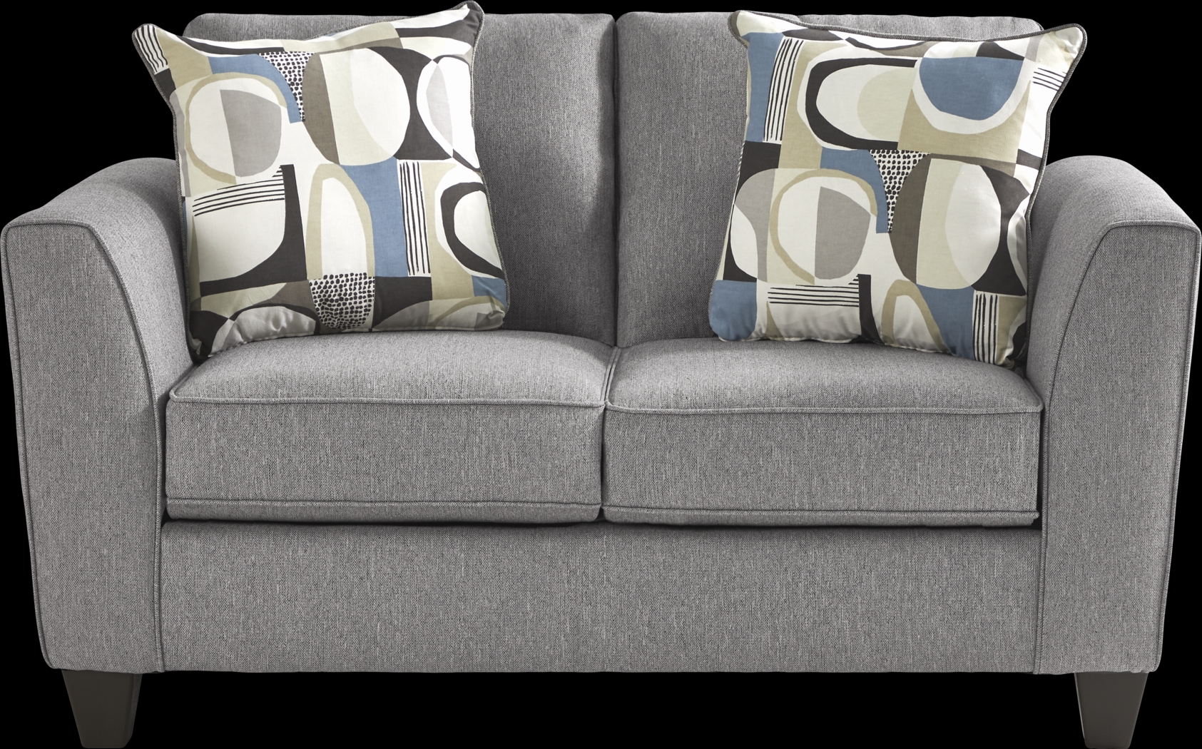 Marisol Bay Dark Gray Loveseat - Thumbnail - Image 1