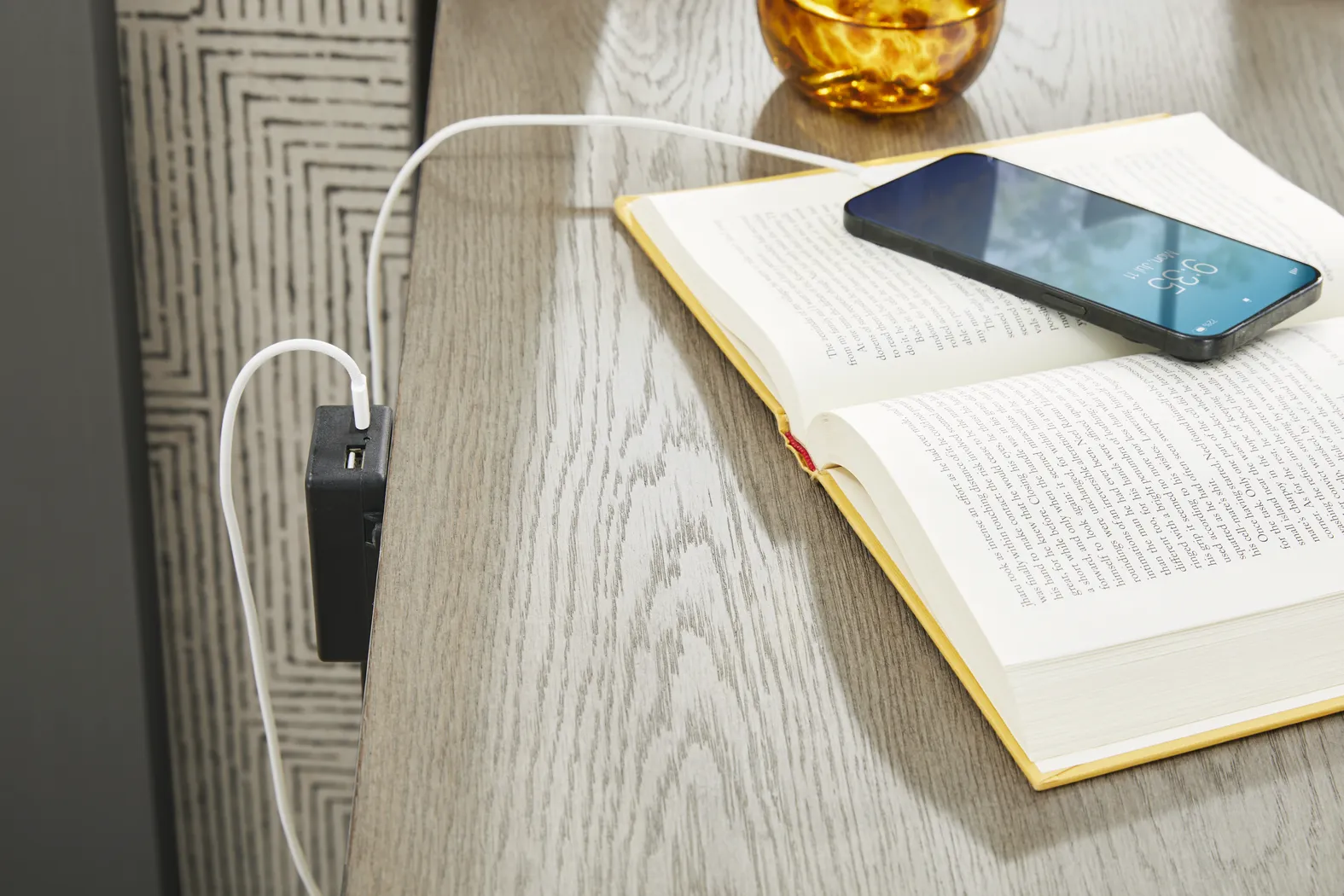 Marisole Taupe 7 Pc King Upholstered Bedroom - Thumbnail - Image 9