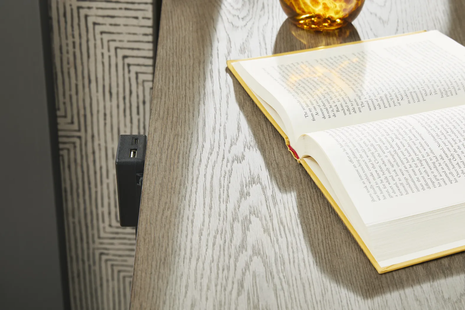 Marisole Taupe 7 Pc King Upholstered Bedroom - Thumbnail - Image 10