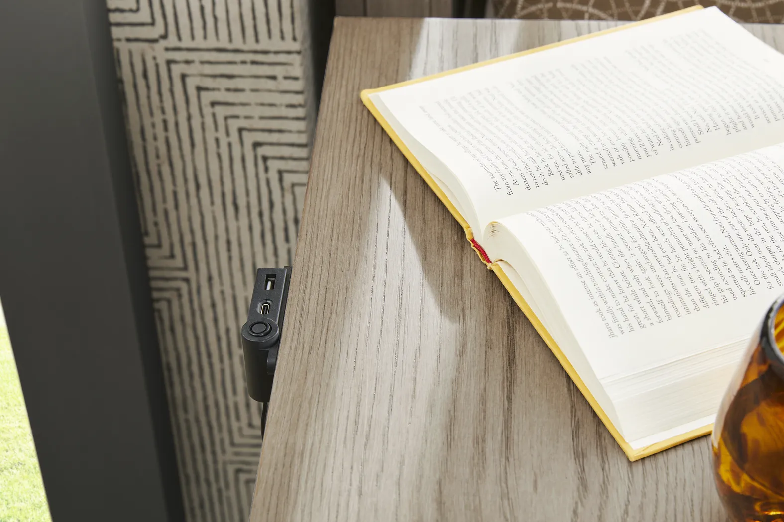 Marisole Taupe 5 Pc King Upholstered Bedroom - Thumbnail - Image 7