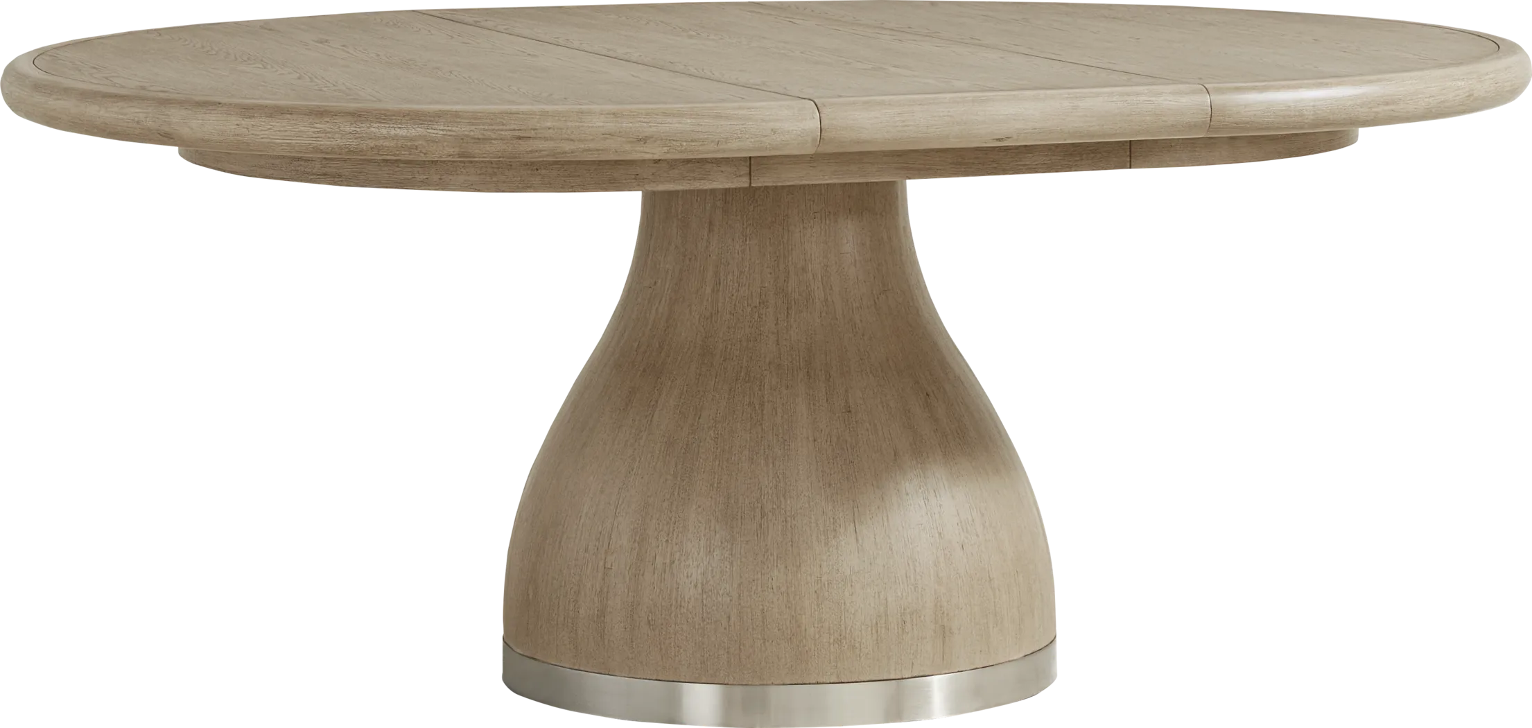 Marisole Taupe Round Dining Table - Thumbnail - Image 4
