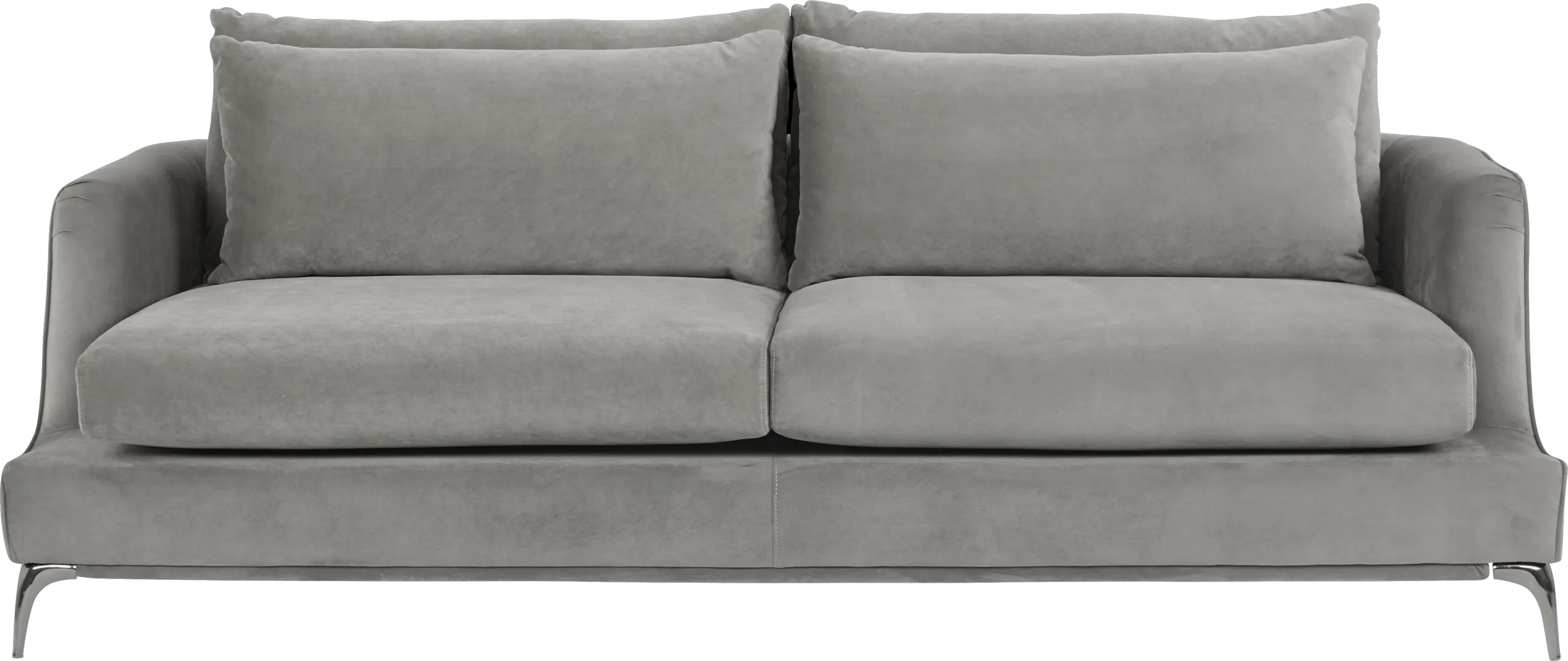 Marjorie Heights Gray Sofa - Thumbnail - Image 1