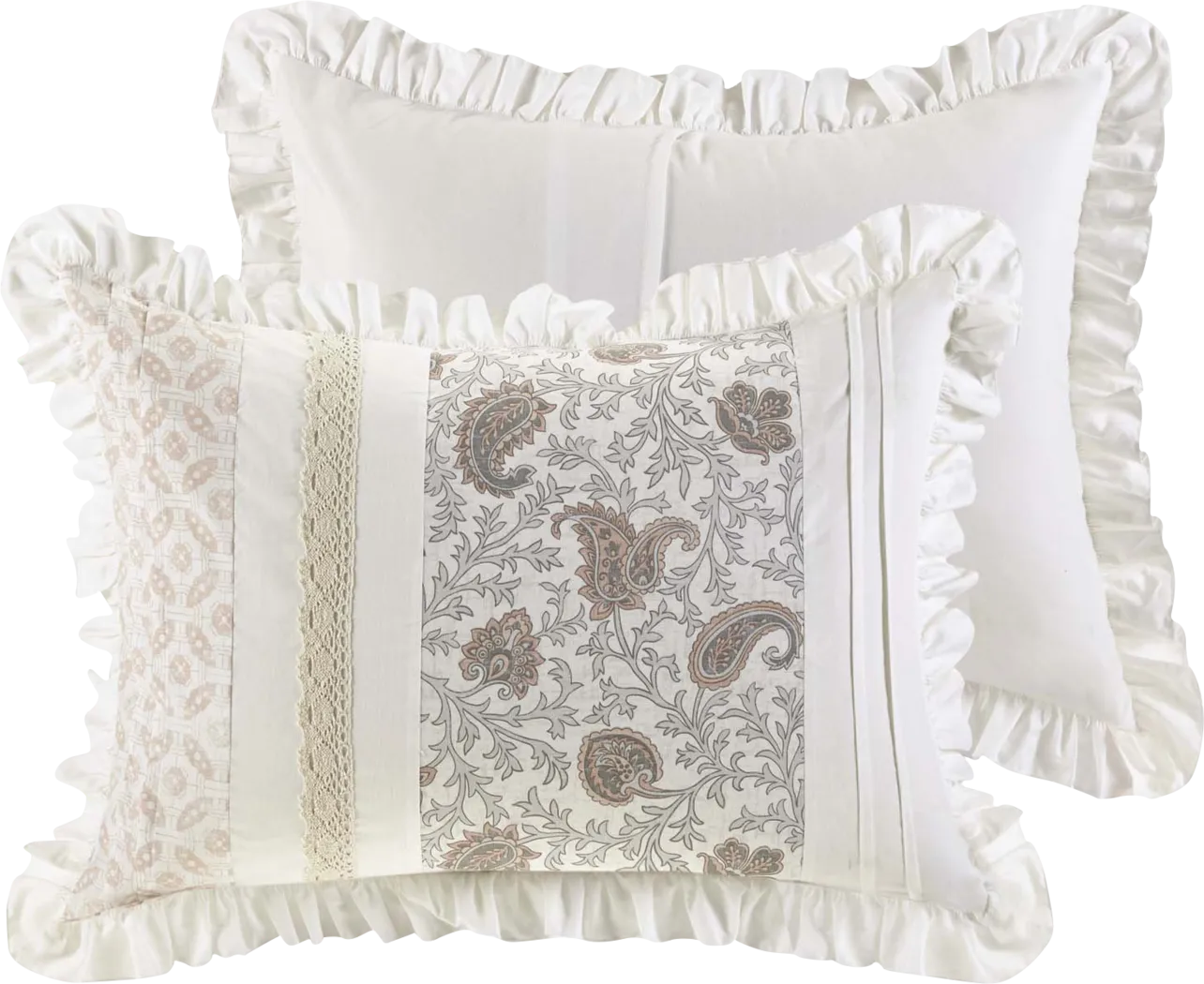 Marjory Blush 9 Pc California King Comforter Set - Thumbnail - Image 4