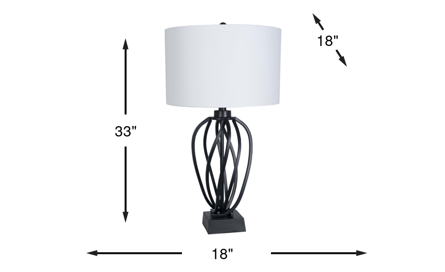 Dimension Image. Please refer to the Dimension Tab on this page for dimension details.