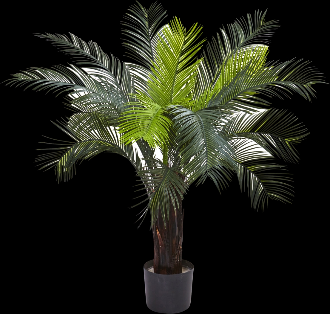Markayla Green Cycas Indoor/Outdoor Silk Tree - Thumbnail - Image 1
