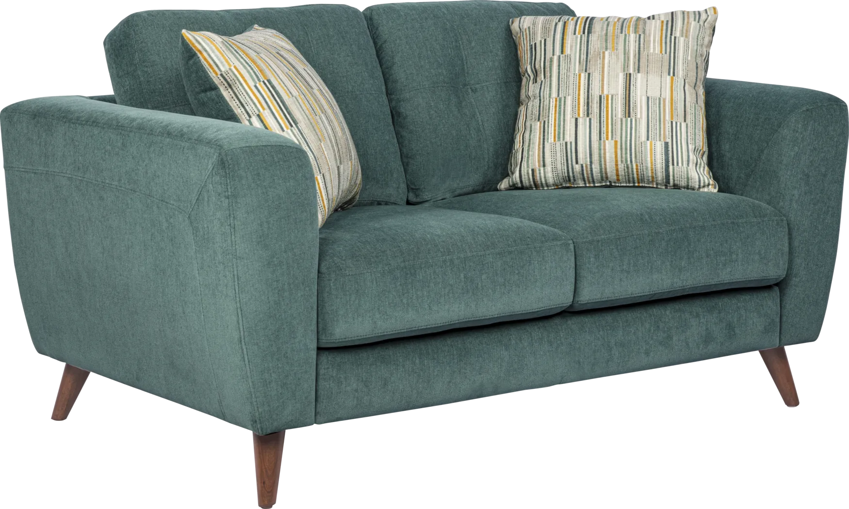 Market Row Teal 5 Pc Living Room - Thumbnail - Image 5