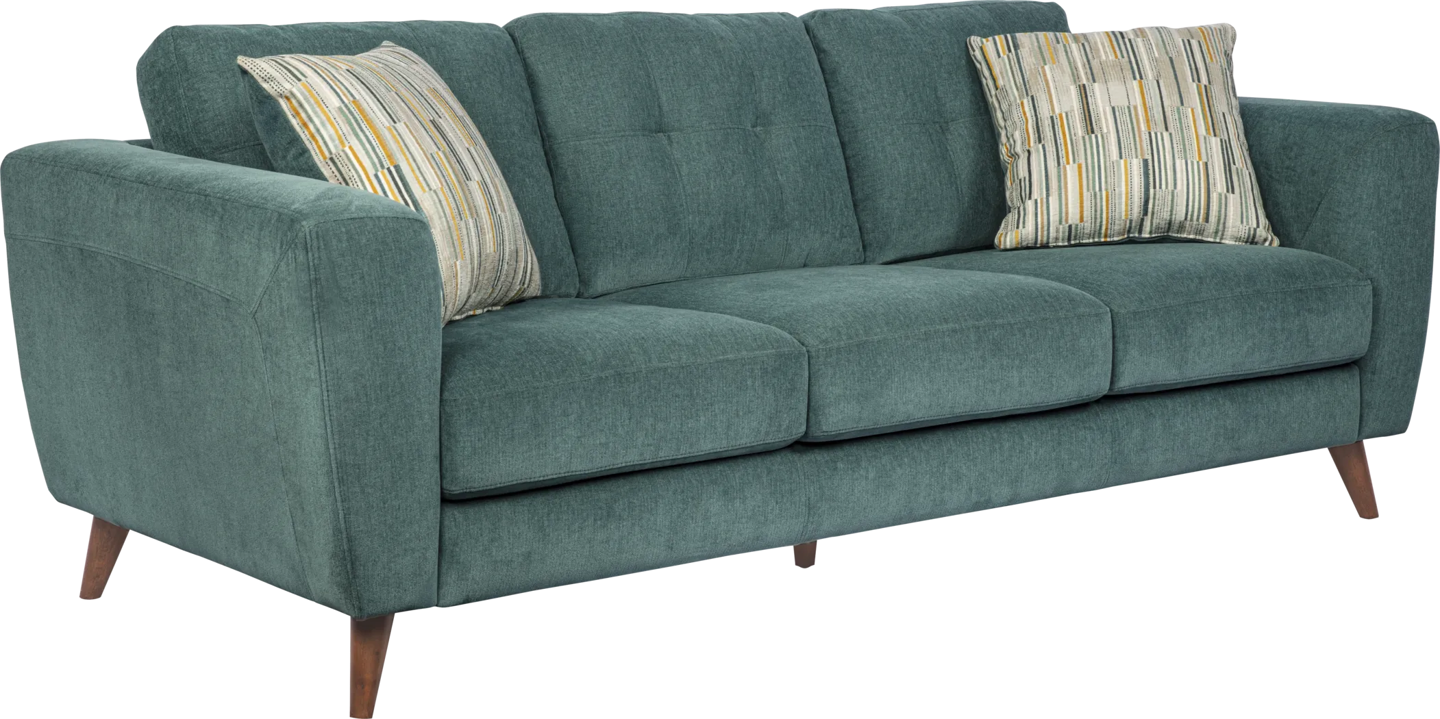 Market Row Teal 5 Pc Living Room - Thumbnail - Image 3