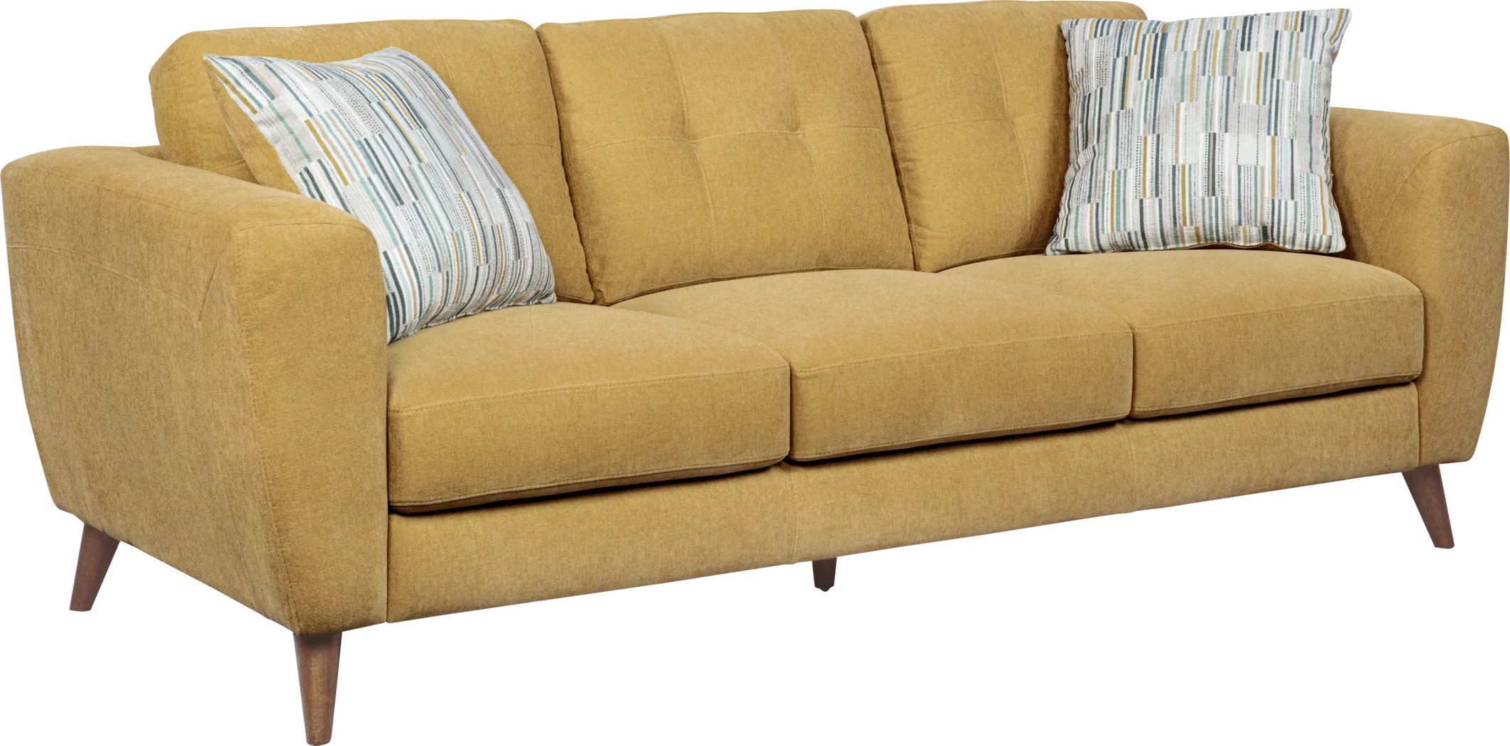 Market Row Yellow 5 Pc Living Room - Thumbnail - Image 3