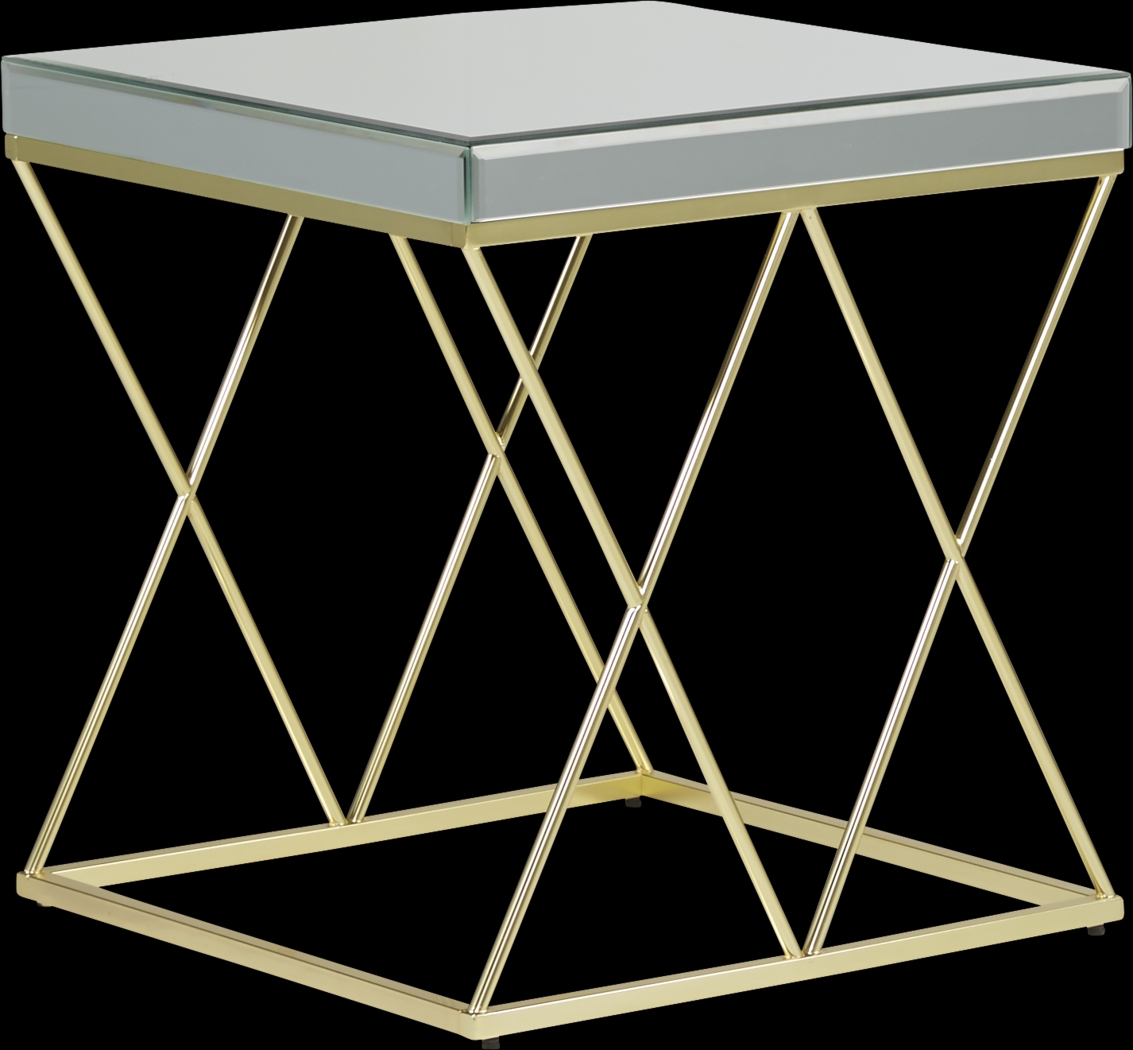 Markita Gold End Table - Thumbnail - Image 1