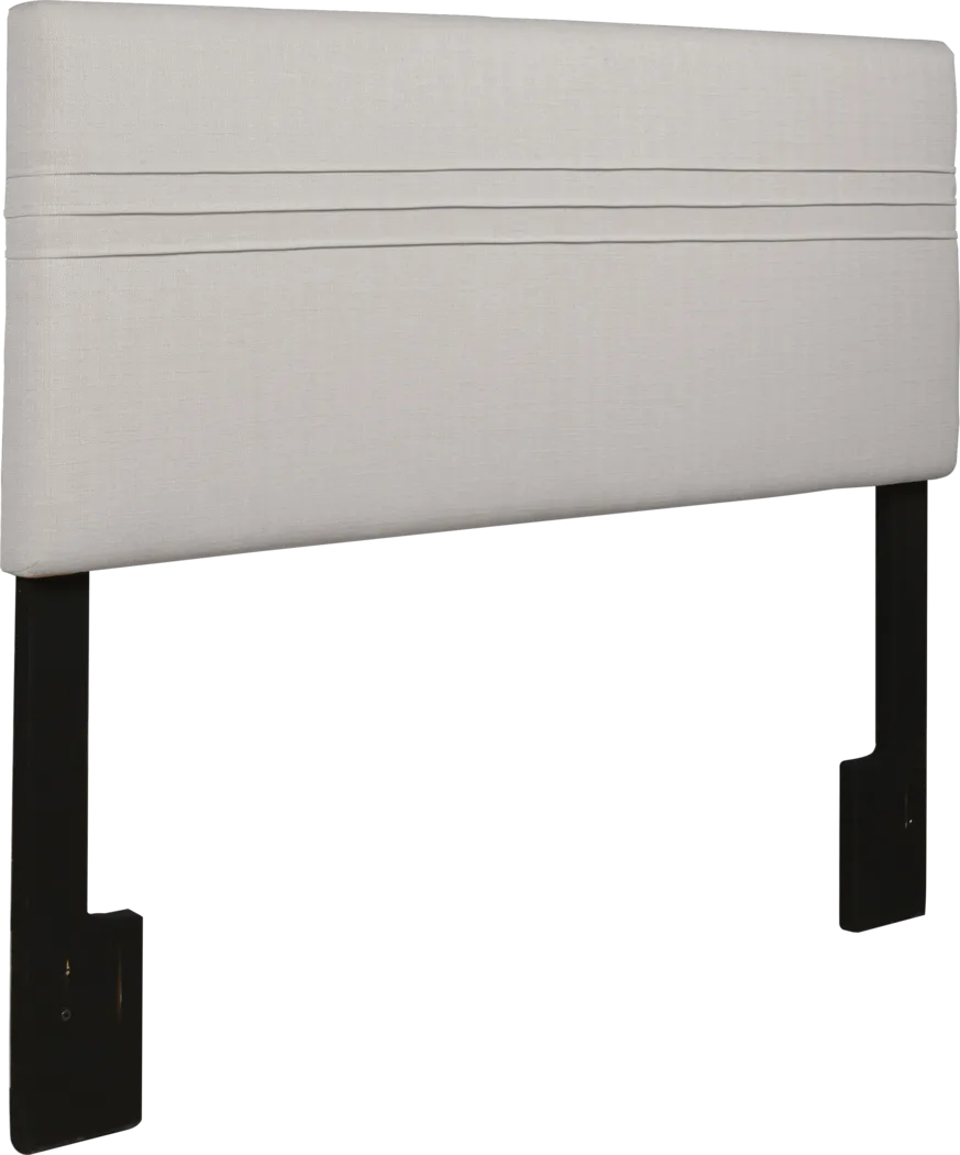 Marko Cream Queen Upholstered Headboard - Thumbnail - Image 3