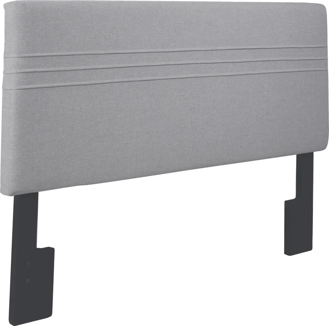 Marko Slate Queen Upholstered Headboard - Thumbnail - Image 3