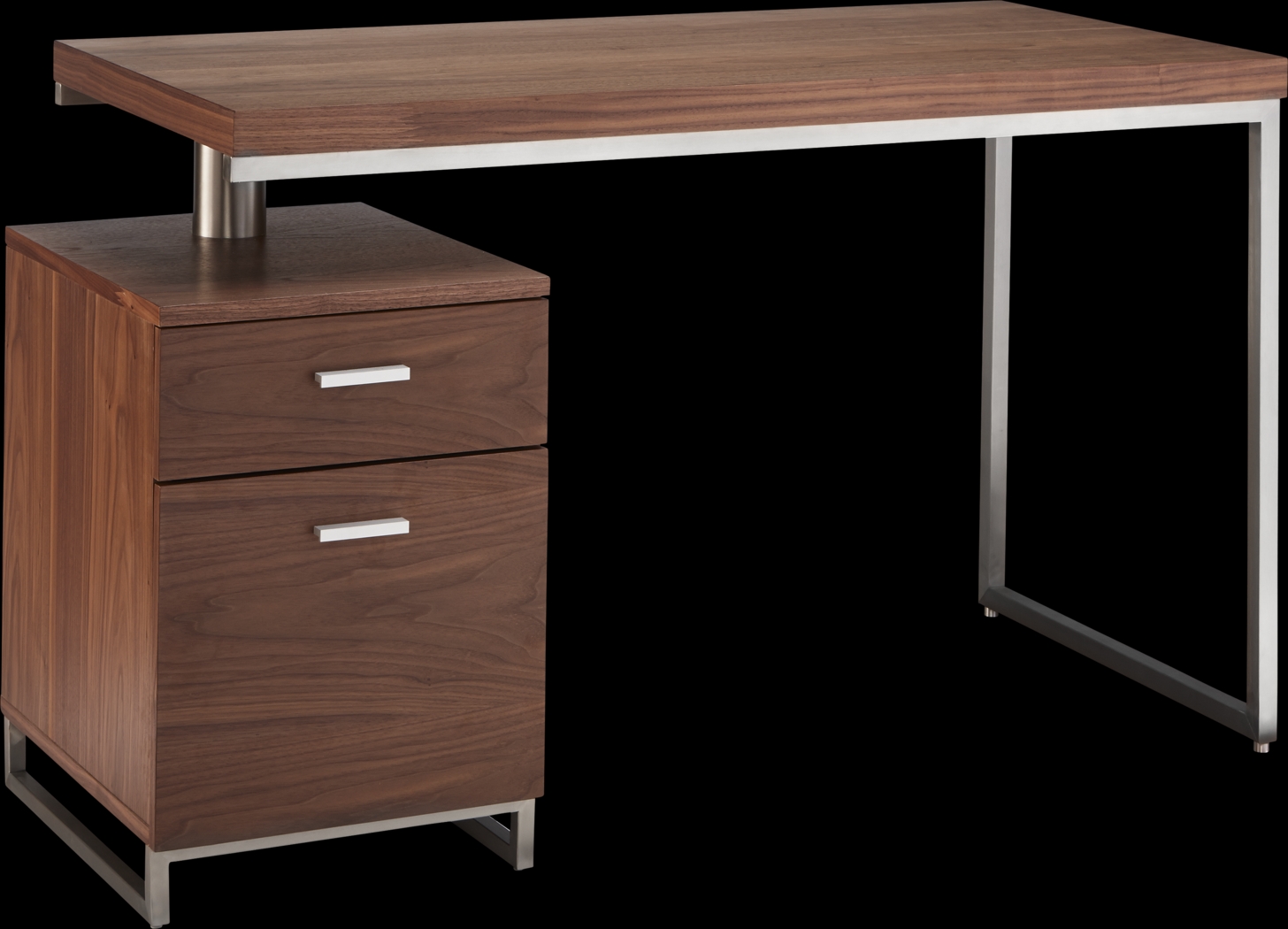 Markus Brown Desk - Thumbnail - Image 1