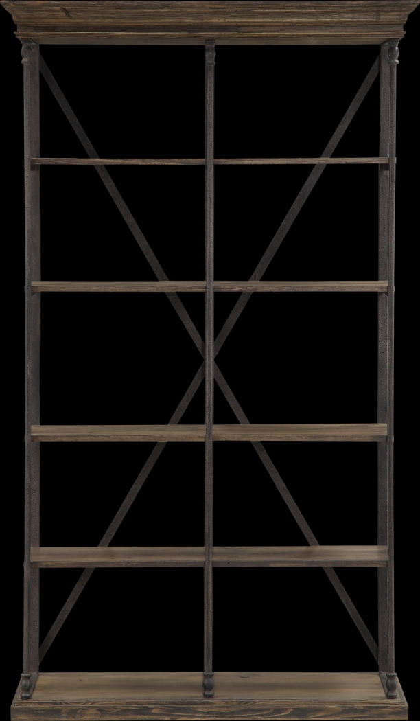 Marlberry Brown Bookcase - Thumbnail - Image 3