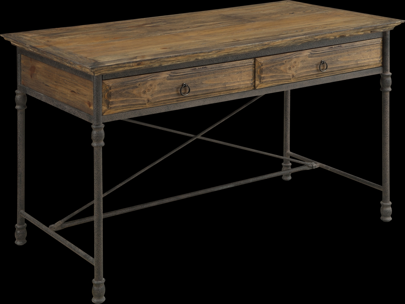 Marlberry Brown Desk - Thumbnail - Image 1