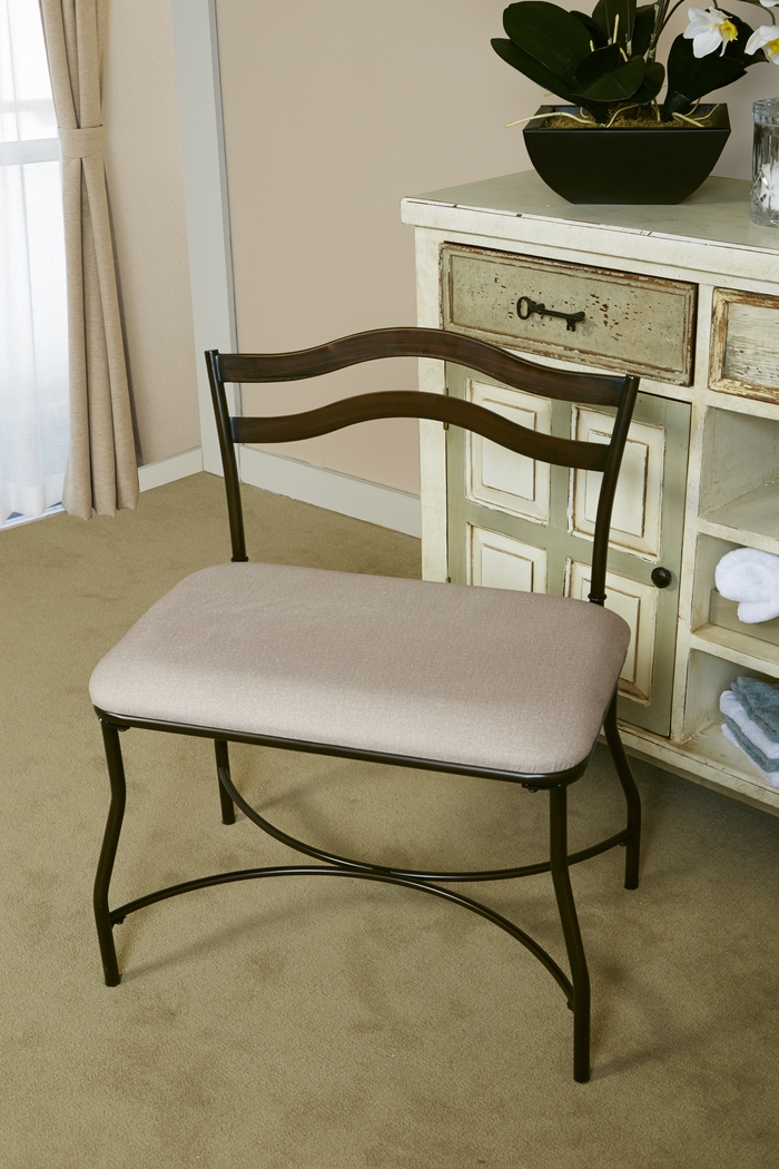 Marlene Ivory Vanity Bench - Thumbnail - Image 4