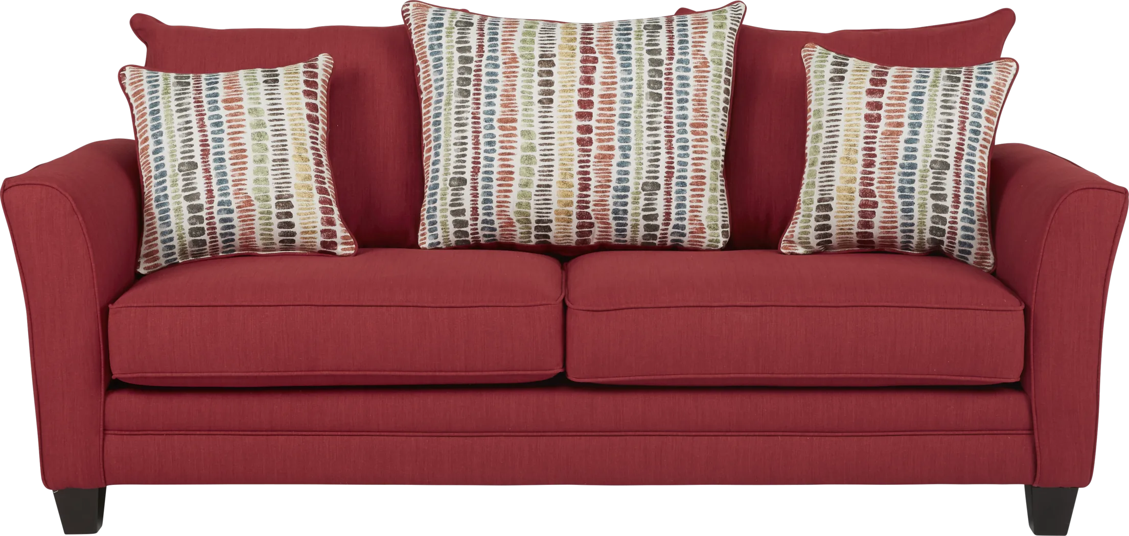 Marlette Red Sofa - Thumbnail - Image 1