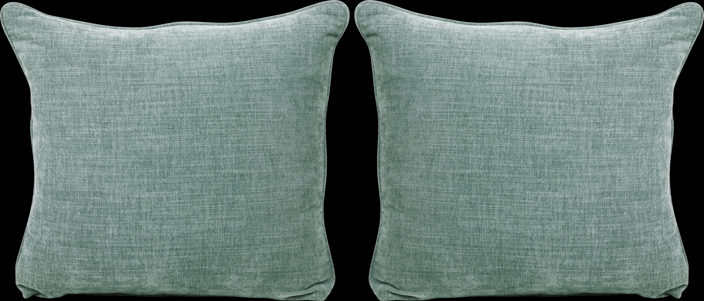 Marley Teal Accent Pillow, Set of Two - Thumbnail - Image 1