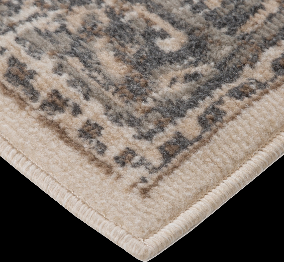 Marllan Beige 2'7 x 10' Runner Rug - Thumbnail - Image 4