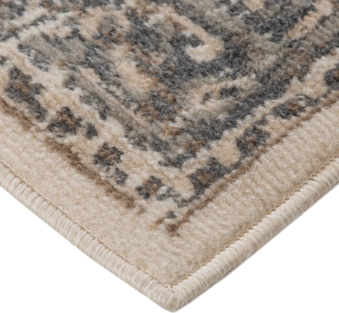 Marllan Beige 5'3 x 7'6 Rug - Thumbnail - Image 4