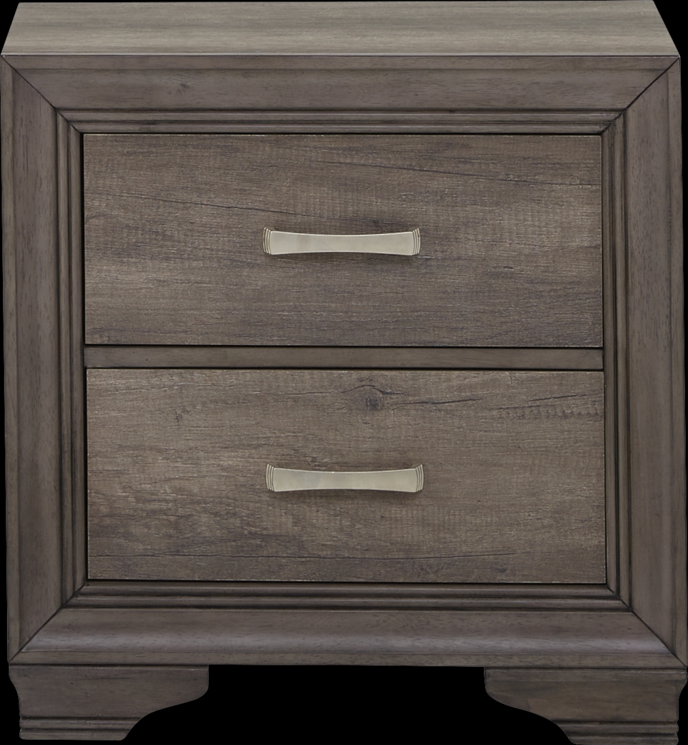 Marlow Gray Nightstand - Thumbnail - Image 1