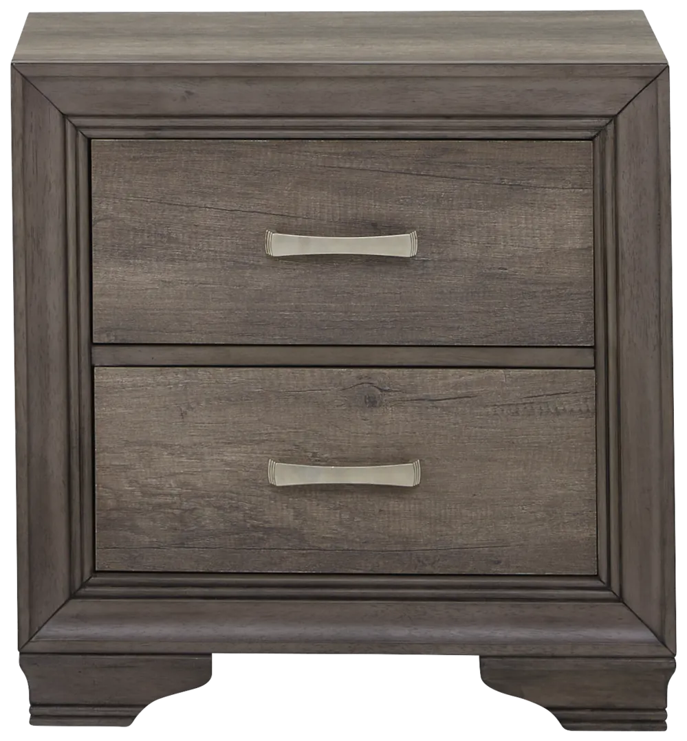 gray nightstand