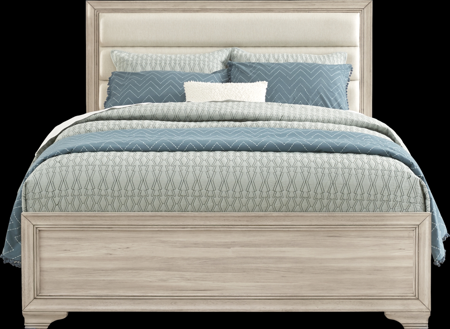 Marlow Natural 5 Pc Queen Panel Bedroom - Thumbnail - Image 2