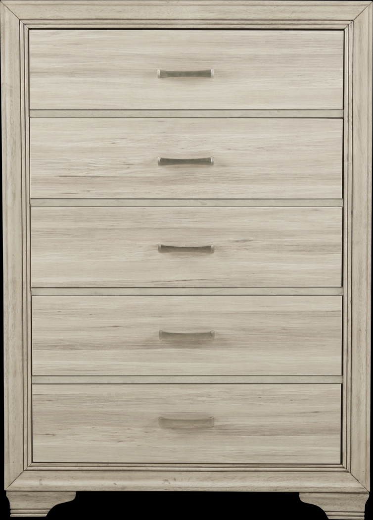 Marlow Natural 5 Pc Queen Panel Bedroom - Thumbnail - Image 4