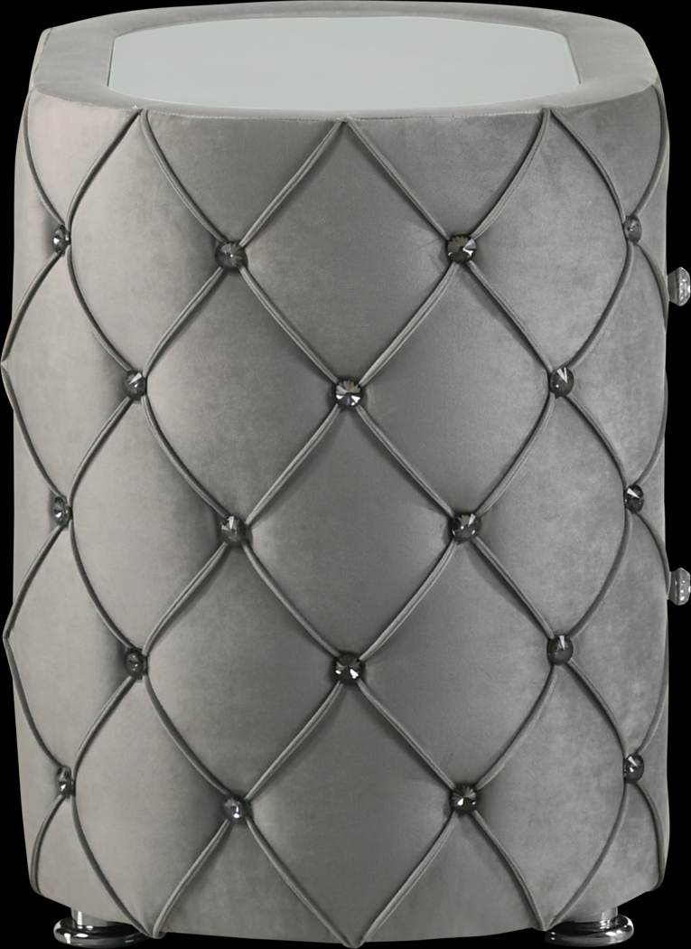 Marmande Gray Nightstand - Thumbnail - Image 5