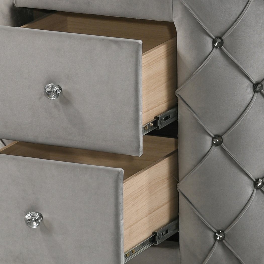 Marmande Gray Nightstand - Thumbnail - Image 8