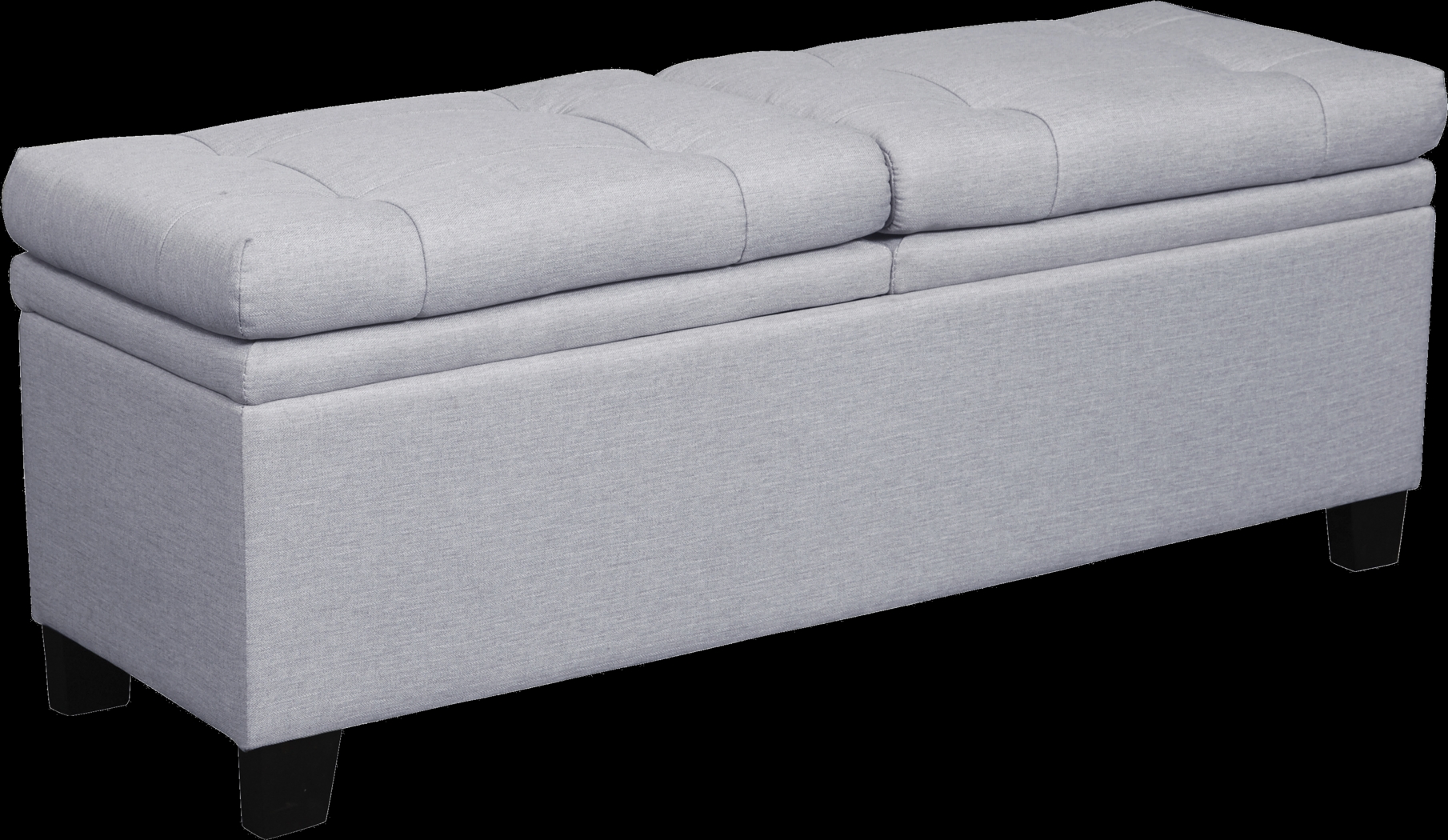 Marmor Gray Storage Bench - Thumbnail - Image 1