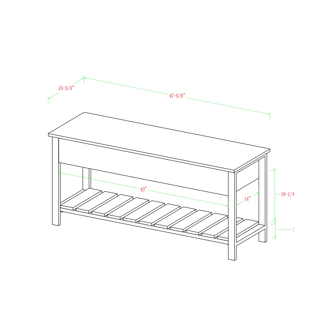 Marnock Walnut Bench - Thumbnail - Image 7