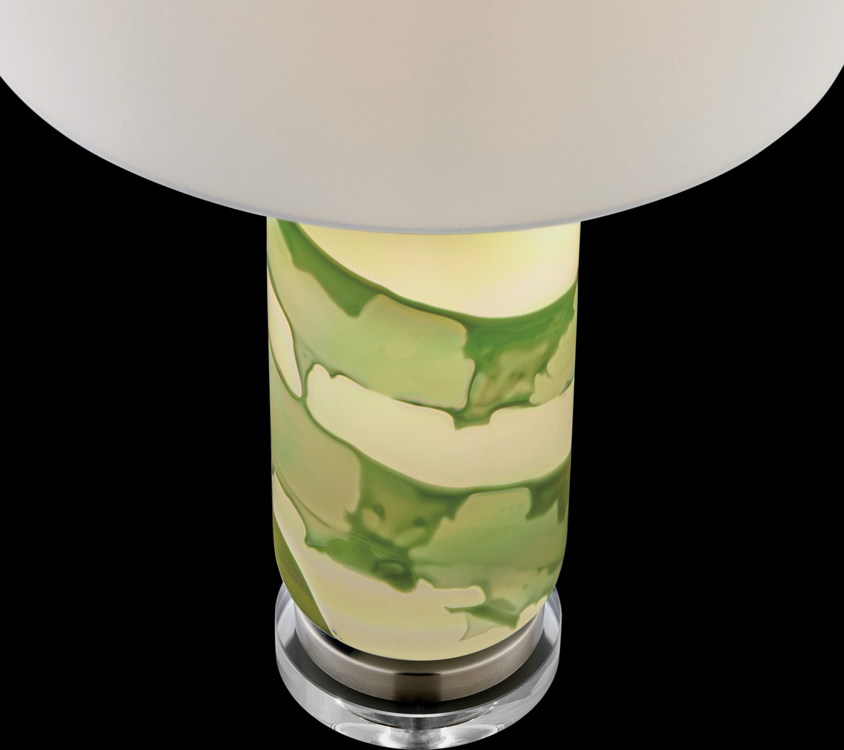 Maro Hills Green Lamp - Thumbnail - Image 3