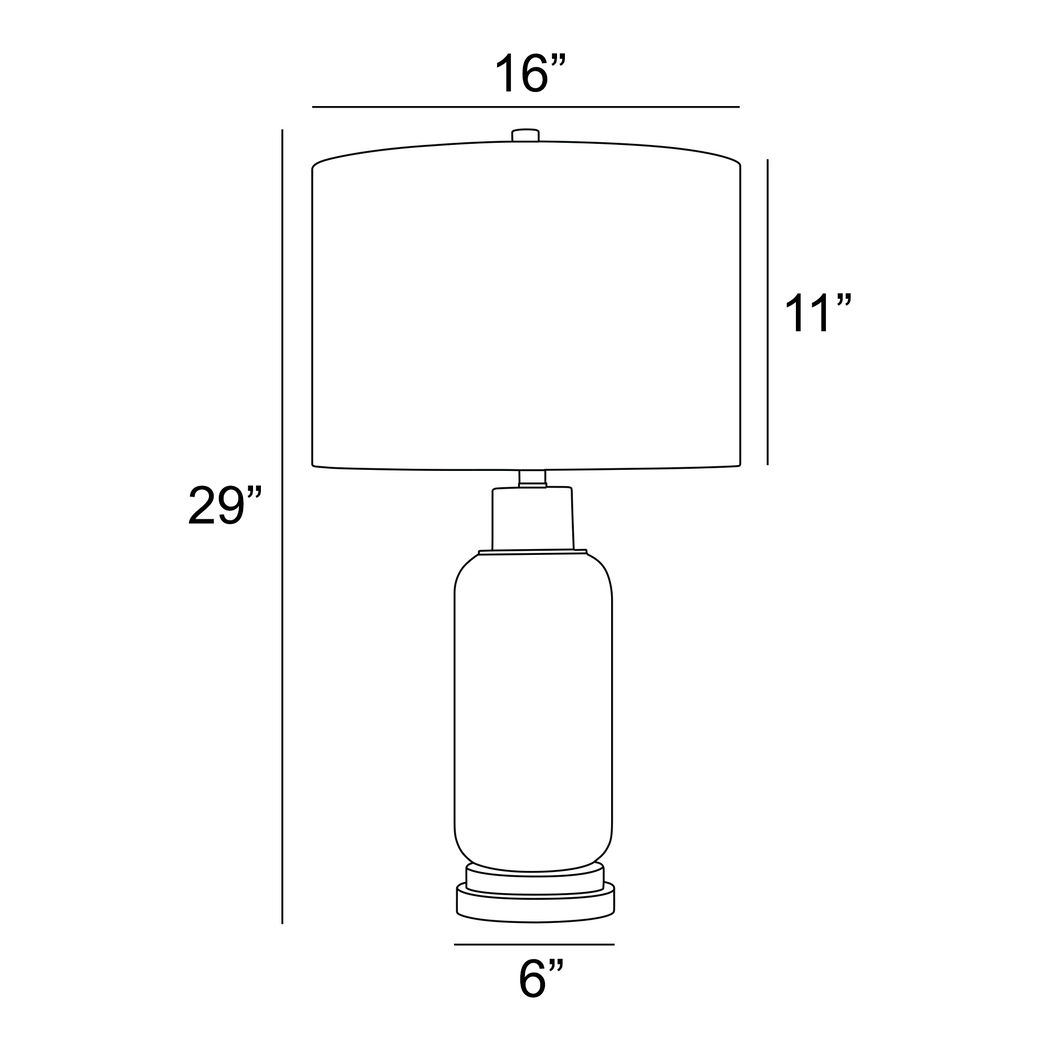 Maro Hills Green Lamp - Thumbnail - Image 4