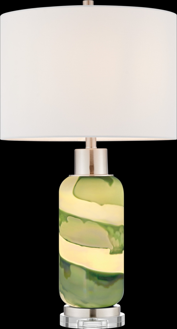 Maro Hills Green Lamp - Thumbnail - Image 1
