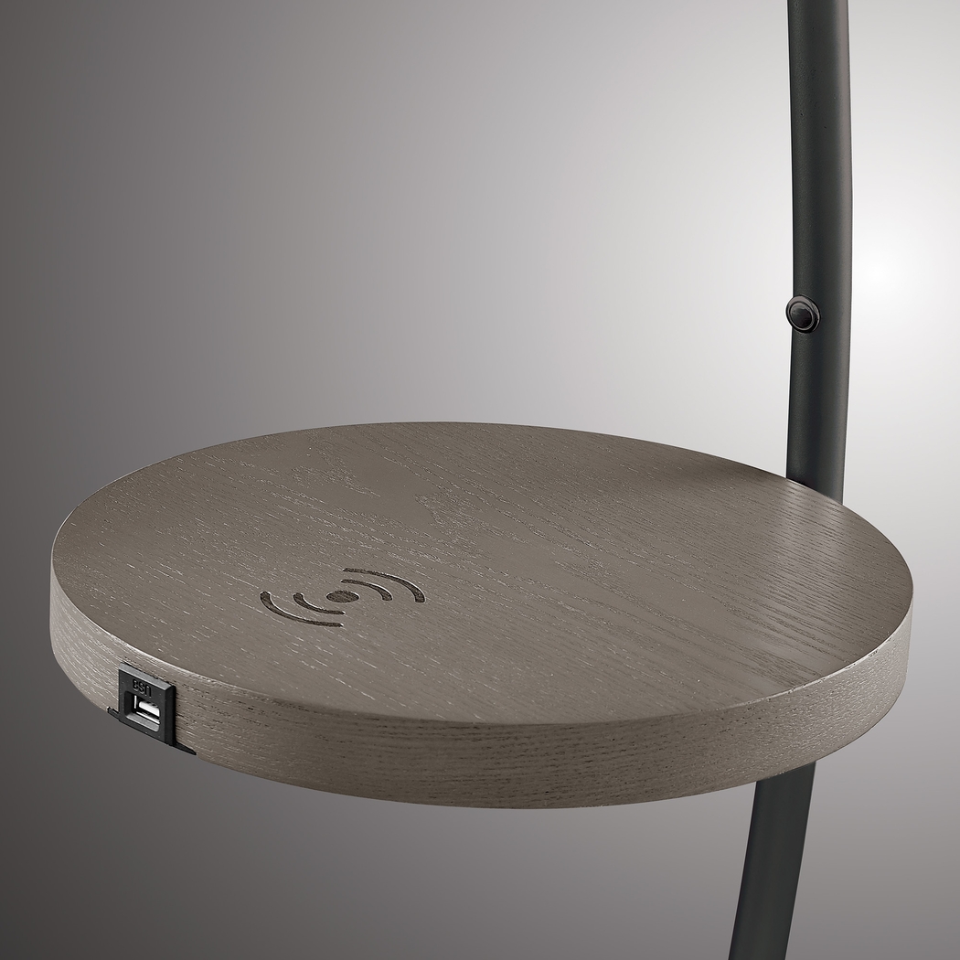 Marona Black Floor Lamp - Thumbnail - Image 3