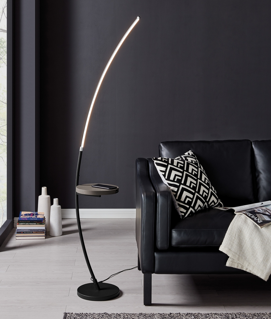 Marona Black Floor Lamp - Thumbnail - Image 5