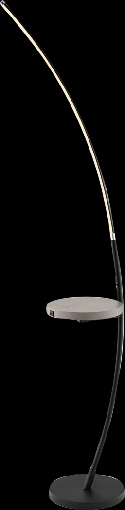 Marona Black Floor Lamp - Thumbnail - Image 1