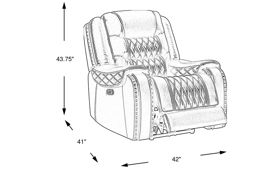 Dimension Image. Please refer to the Dimension Tab on this page for dimension details.
