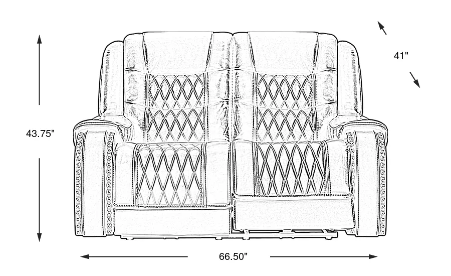 Dimension Image. Please refer to the Dimension Tab on this page for dimension details.