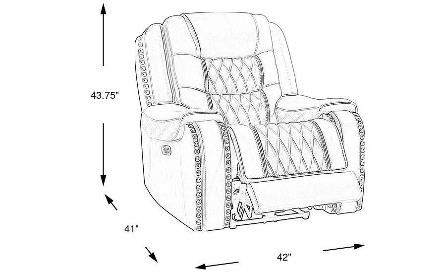 Dimension Image. Please refer to the Dimension Tab on this page for dimension details.