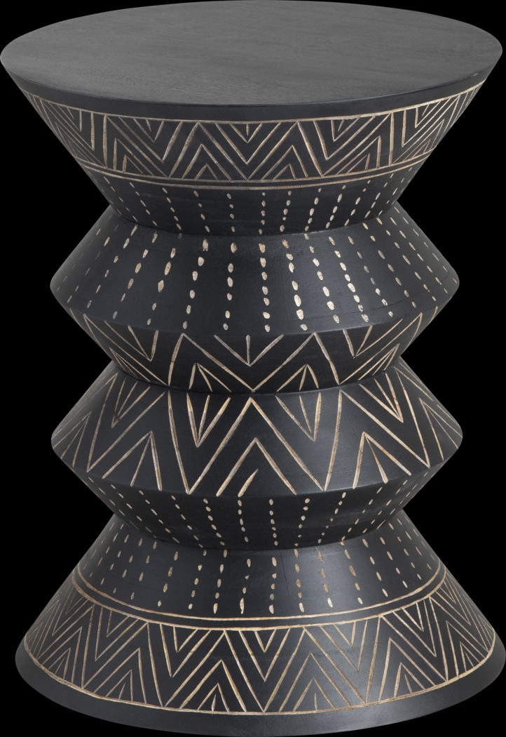 Marquesas Black Accent Table - Thumbnail - Image 1